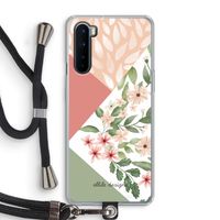 Sweet heaven geometrics: OnePlus Nord Transparant Hoesje met koord