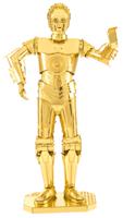 Metal Earth C-3PO gold Metalen bouwpakket - thumbnail