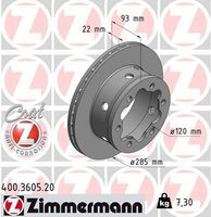 Remschijf Coat Z 400360520
