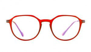 Unisex Leesbril Ofar | Sterkte: +3.00 | Kleur: Rood