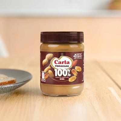 Calvé 100% pindakaas cadeau met naam (350 gram)