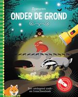 Speuren onder de grond + kartonnen zaklamp (Hardback)