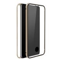White Diamonds Cover 360° Glass Voor Samsung Galaxy A71 Goud - thumbnail