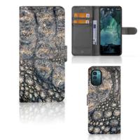 Nokia G11 | G21 | Telefoonhoesje | Met pasjeshouder | Krokodillenprint