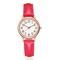 LGT Trendy dameshorloge met roségouden kast en roze band LGT Trendy dameshorloge met roségouden kast en roze band