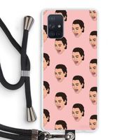Ugly Cry Call: Samsung Galaxy A71 Transparant Hoesje met koord