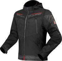 LS2 "zirconium" jas jacket zirconium mens black/red gr. m