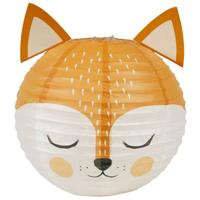 Japanse bol lampion - Vos thema - D35 cm - Sint Maarten lampion - Tuinfeest - Versiering