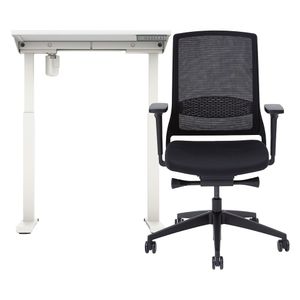 Gispen Zinn Smart Bureaustoel + Worktrainer 80 x 60 Bureau