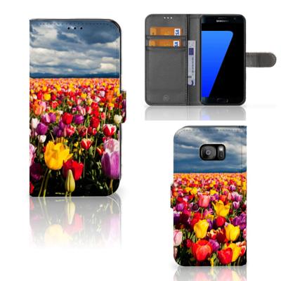 Samsung Galaxy S7 Edge Hoesje Tulpen