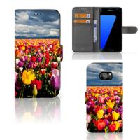 Samsung Galaxy S7 Edge Hoesje Tulpen