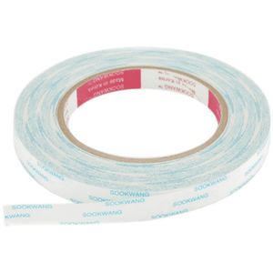 1x Dubbelzijdige tape rollen 1,27 cm x 24,5 meter