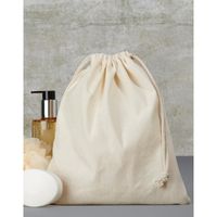 10 x Voordelige beige katoenen cadeautasjes 25 x 30 cm