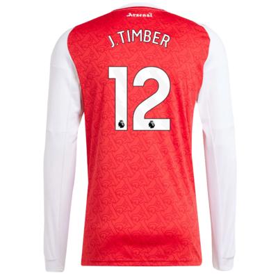 adidas Arsenal J.Timber 12 Thuisshirt Lange Mouwen 2025-2026