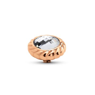 Melano Twisted Majestic Steentje Crystal | Rosé