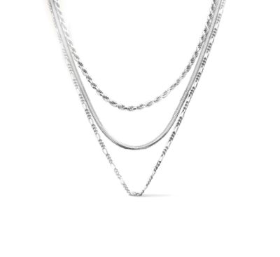 TFT Zilveren Ketting Schakels 40 cm