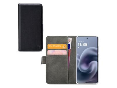 Mobilize Mobilize Classic Gelly Wallet Book Case Motorola Moto G86 5G Black
