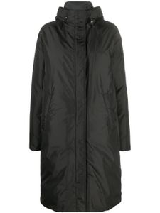 MSGM oversized hooded down coat - Noir