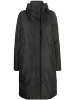 MSGM oversized hooded down coat - Noir