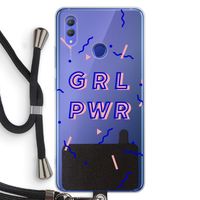 GRL PWR: Honor Note 10 Transparant Hoesje met koord