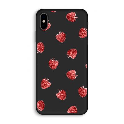 Framboosjes: iPhone XS Biologisch afbreekbaar hoesje