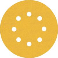 Bosch Accessoires expert c470 schuurpapier voor excenterschuurmachines 125 mm, 8 gaten, k240 50-delig - 1 stuk(s) - 2608900914