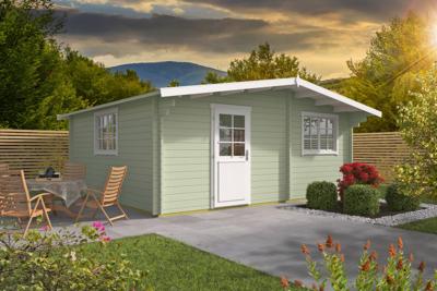 Blokhut - Tuinhuis Cantabria | 44 mm | bruin geïmpregneerd