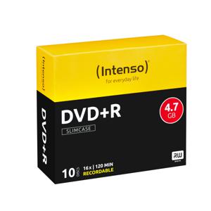 Intenso 4111652 DVD+R disc 4.7 GB 10 stuk(s) Slimcase