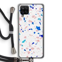 Terrazzo N°6: Samsung Galaxy A12 Transparant Hoesje met koord