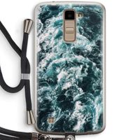 Zee golf: LG K10 (2016) Transparant Hoesje met koord