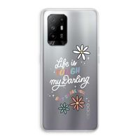 Tough Life: Oppo A94 5G Transparant Hoesje