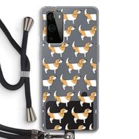 Doggy: OnePlus 9 Pro Transparant Hoesje met koord