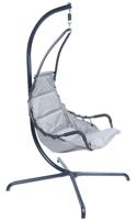 Hangstoelset 'Swinger' Grey - Zwart - 160 kg - Tropilex
