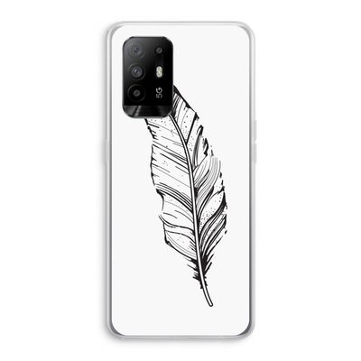 Pluim: Oppo A95 5G Transparant Hoesje