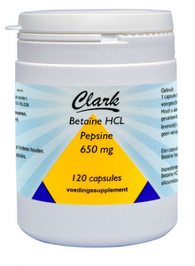 Clark Betaine HCL 650mg