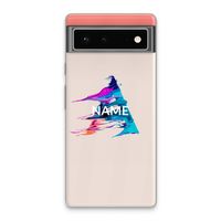 Abstract Spectrum: Google Pixel 6 Transparant Hoesje