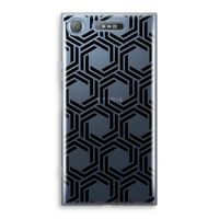 Geometrisch patroon: Sony Xperia XZ1 Transparant Hoesje