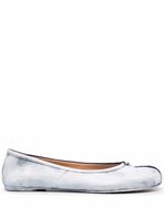 Maison Margiela ballerines Tabi en cuir - Blanc