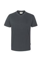 Hakro 226 V-neck shirt Classic - Anthracite - S
