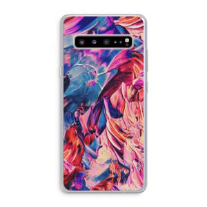 Pink Orchard: Samsung Galaxy S10 5G Transparant Hoesje