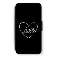 Best heart black: iPhone 11 Pro Max Flip Hoesje