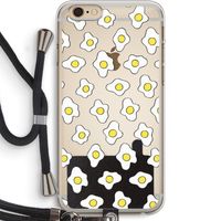 Spiegeleitjes: iPhone 6 PLUS / 6S PLUS Transparant Hoesje met koord