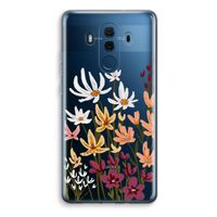 Painted wildflowers: Huawei Mate 10 Pro Transparant Hoesje