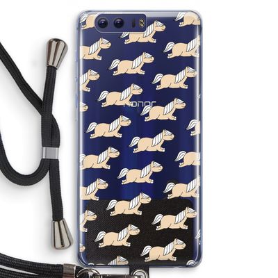 Ponys: Honor 9 Transparant Hoesje met koord