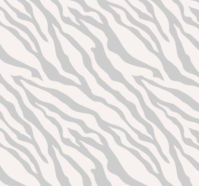 Wandbekleding Lichtgrijs zebrapatroon