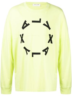 1017 ALYX 9SM t-shirt à logo imprimé - Jaune