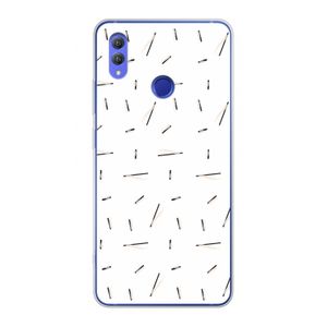 Hipster stripes: Honor Note 10 Transparant Hoesje