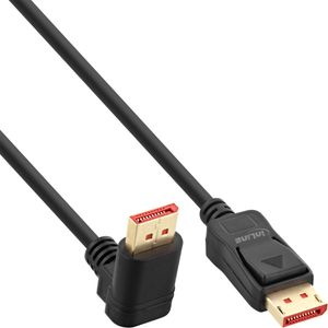 InLine 17151O DisplayPort kabel 1 m Zwart
