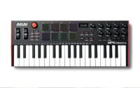 Akai MPK Mini Plus MIDI toetsenbord 37 toetsen USB Zwart, Rood, Wit - thumbnail