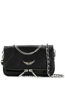 Zadig&Voltaire mini sac à bandoulière Rock Nano - Noir